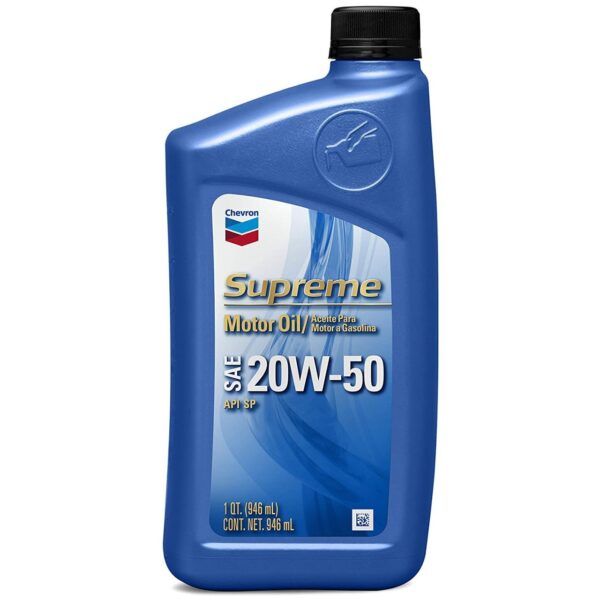 Chevron Supreme Motor Oil