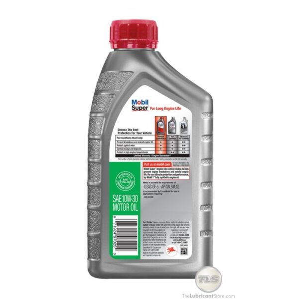 Mobil 5000 Super Motor Oil 10w-30 - Image 3