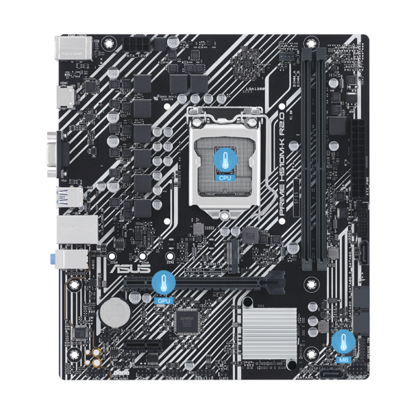 ASUS - PRIME H510M-K R2.0 - Motherboard - Image 3