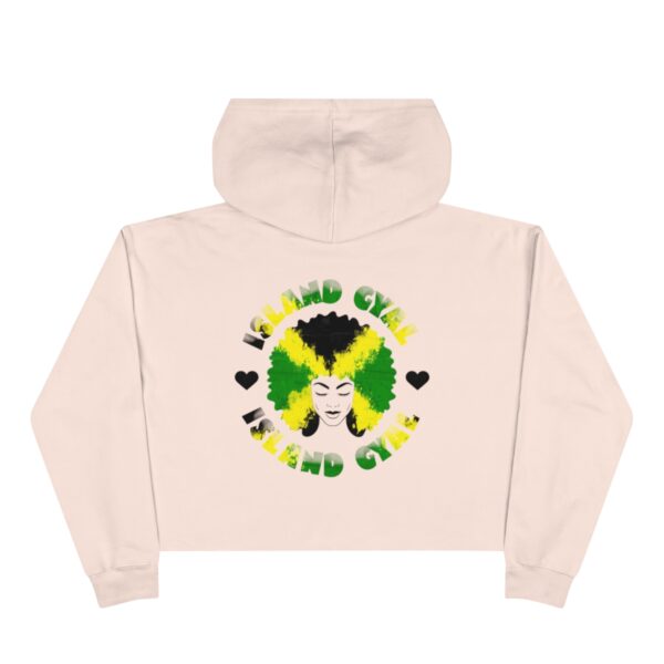 Island Gyal Crop Hoodie - Image 2