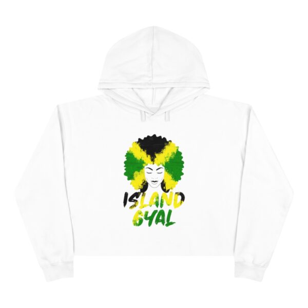 Island Gyal Crop Hoodie - Image 4