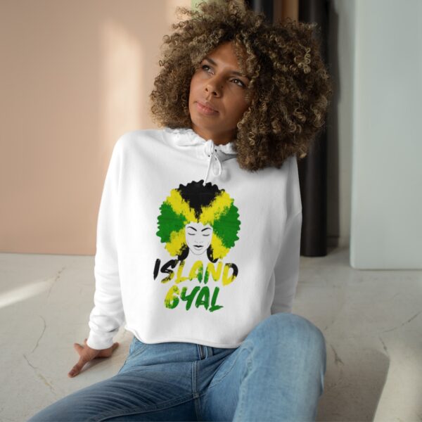 Island Gyal Crop Hoodie - Image 6