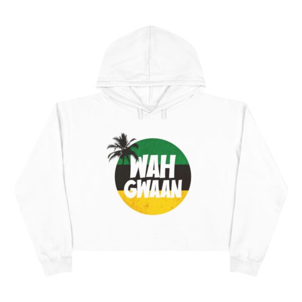 Wah Gwan Cropped Hoodie