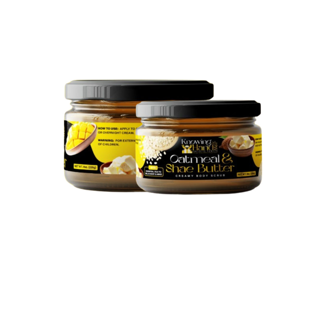 Creamy Body Scrub – Oatmeal & Shea Butter